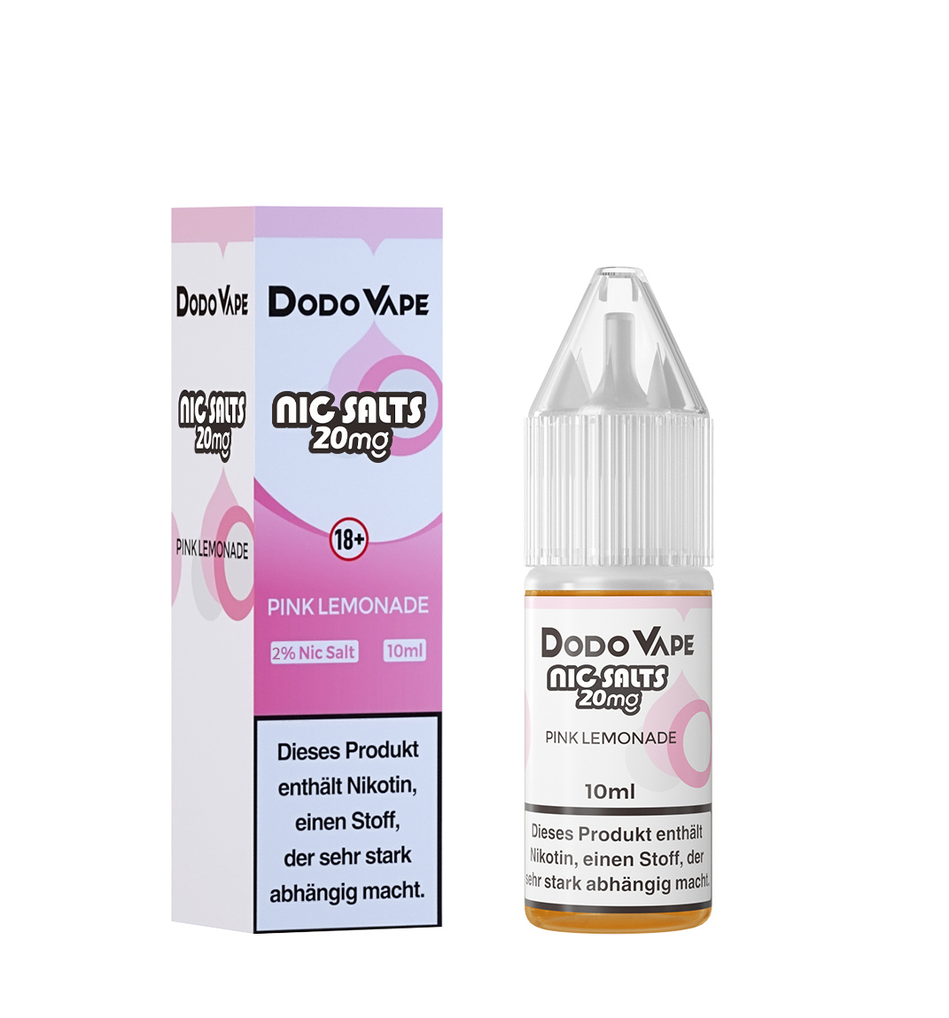 Dodo Vape - Pink Lemonade (Nic Salts)