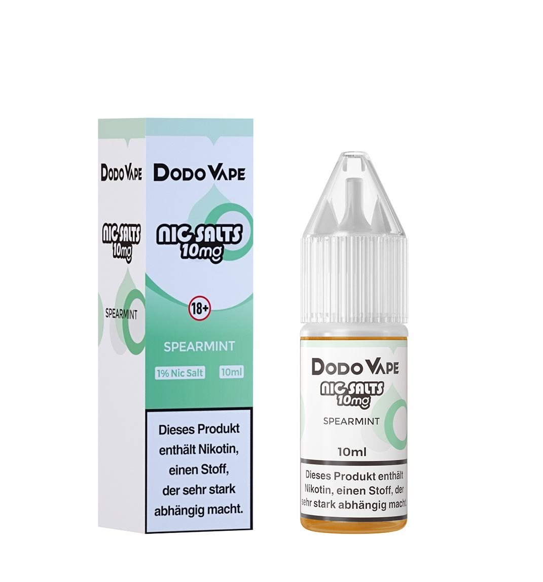 Dodo Vape - Spearmint (Nic Salts)