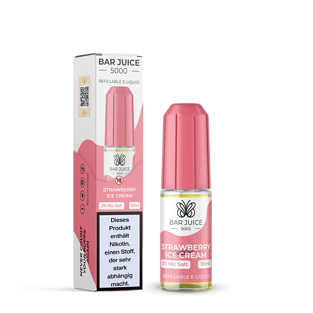Bar Juice 5000 Bar Juice 5000 Nic Salt Erdbeereis