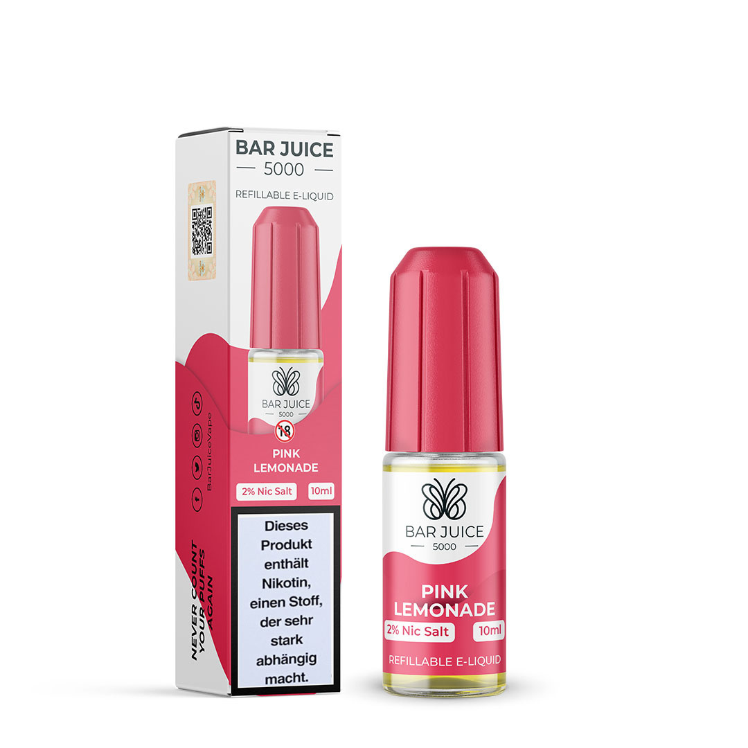 Bar Juice 5000 Nic Salz Rosa Limonade