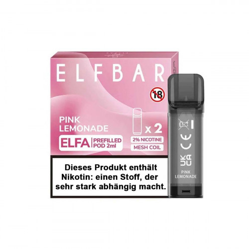 Elfa Vorgefüllte Kapsel - PINK LIMONADE - 2St