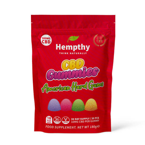 Hemphy CBD Gummies American Hard Gums - 30St