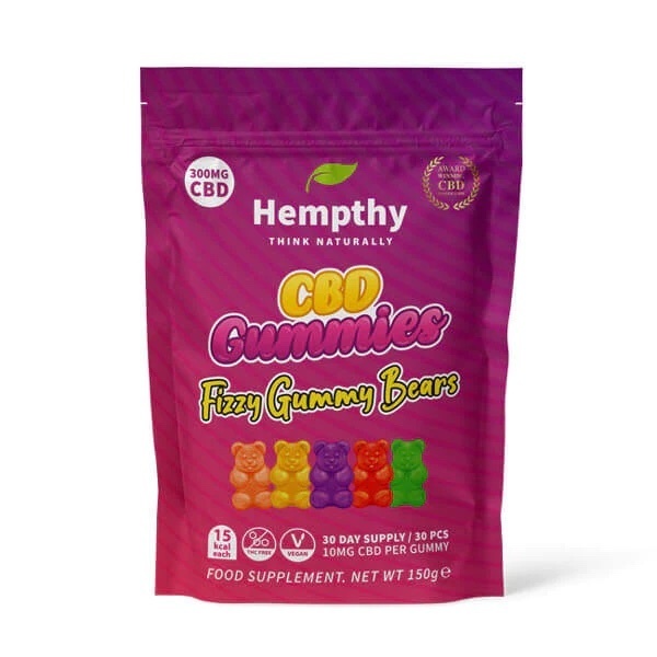 Hemphy CBD Gummies Sprudelnde Gummibärchen - 30St