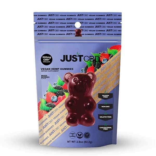 Just CBD Gummies Beutel - Bären-Gemischte Beeren - 82,2 g