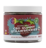 Orange County CBD Gummierte Erdbeere - Klein