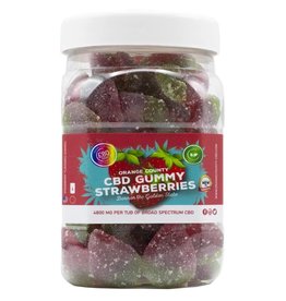 Orange County CBD Gummierte Erdbeere - Groß