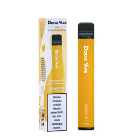 DODO Vape Einweg - Tobacco NR 1 - 600 Züge