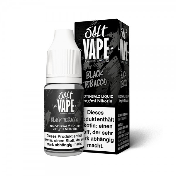 Nikotinsalz e-Liquid - Black Tobacco