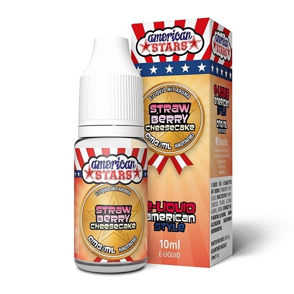 American Stars Strawberry Cheesecake Liquid