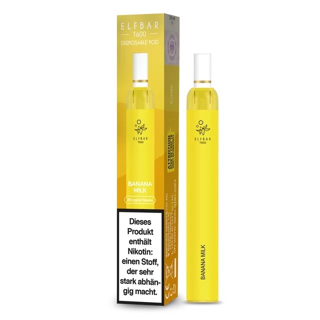 Elf Bar T600 Banana Milk kaufen – Cremig & Süß