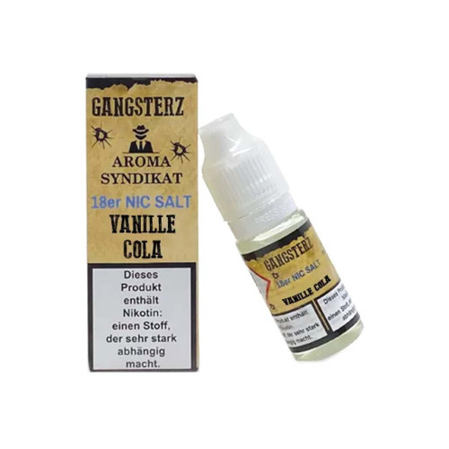 Gangsterz - Vanille Cola - Nikotinsalz Liquid