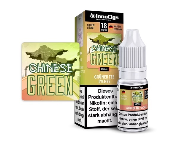 InnoCigs - Chinese Green Grüner Tee-Lychee