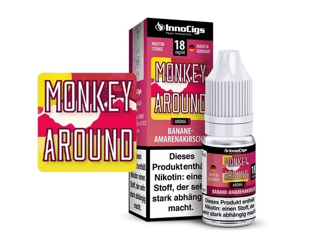 InnoCigs - Monkey Around Bananen-Amarenakirsche