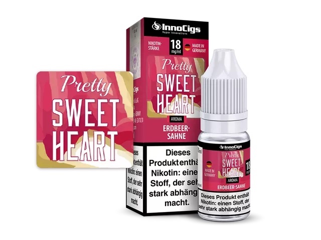 InnoCigs - Pretty Sweetheart Sahne-Erdbeer