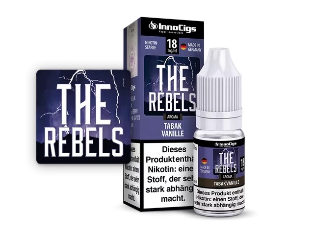 InnoCigs The Rebels Tabak Vanille kaufen – Klassisch & Mild