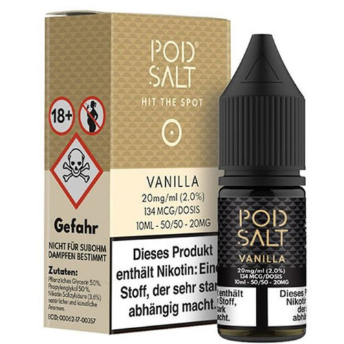Pod Salt - Vanilla - Nikotinsalz Liquid