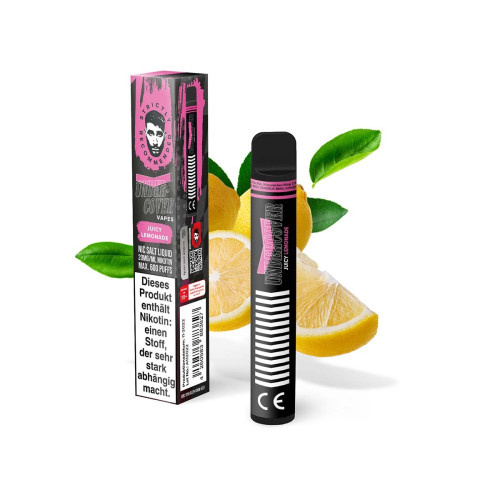 Undercover Vapes - Einweg E-Zigarette - Juicy Lemonade