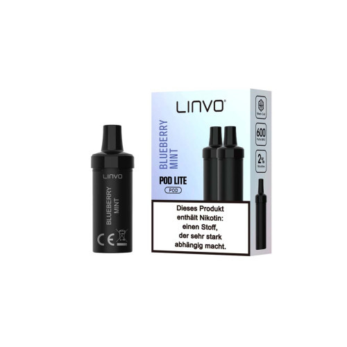 Linvo Pod Lite Prefilled Pods - Blueberry Mint - 2Pcs