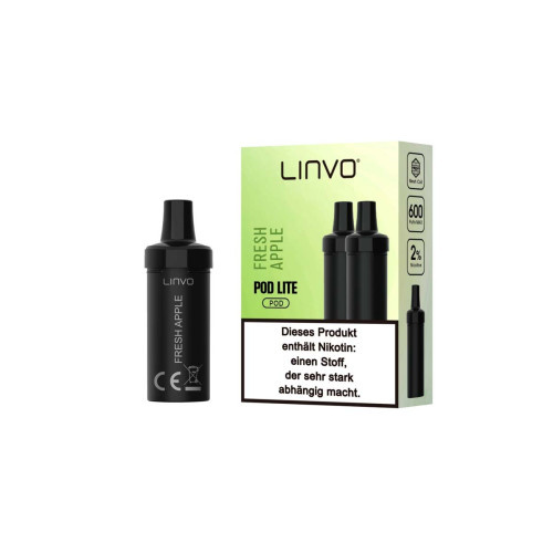 Linvo Pod Lite Prefilled Pods - Fresh Apple - 2Pcs