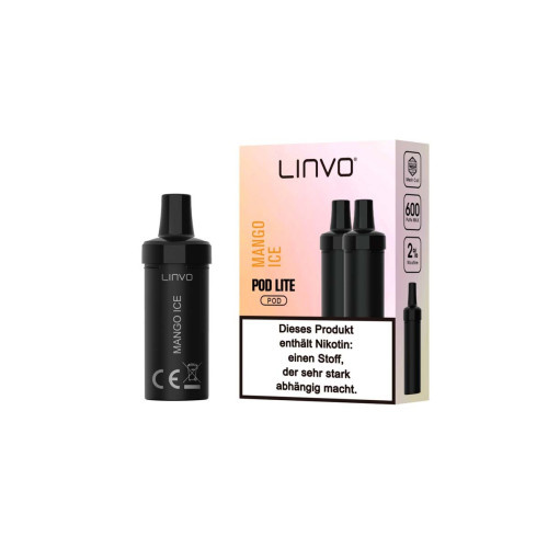 Linvo Pod Lite Prefilled Pods - Mango Ice - 2Pcs