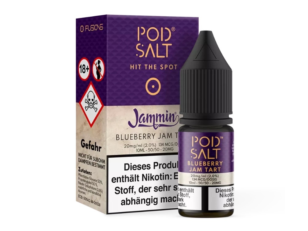 Pod Salt Jammin Blueberry Jam Tart