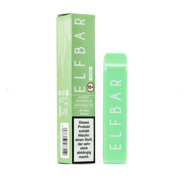 Elf Bar NC600 Watermelon Energy Einweg-Vape-Gerät