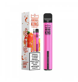 Aroma King  Superslim Einweg E-Zigarette - Peach Ice