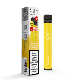 Elfbar Elf Bar Einweg E-Zigarette - Banana Ice - (Child Lock Edition)