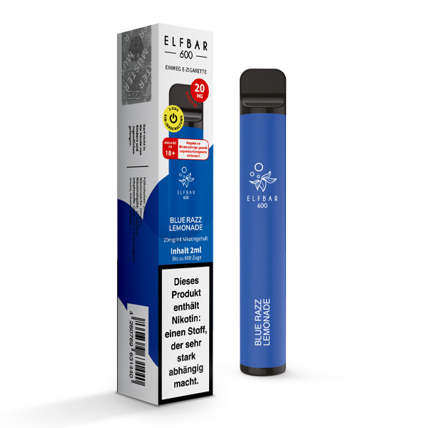 Elfbar Elf Bar Einweg E-Zigarette - Blue Razz Lemonade - (Child Lock Edition)
