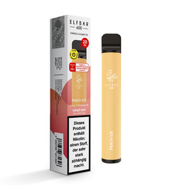 Elfbar Elf Bar Einweg E-Zigarette - Peach Ice - (Child Lock Edition)