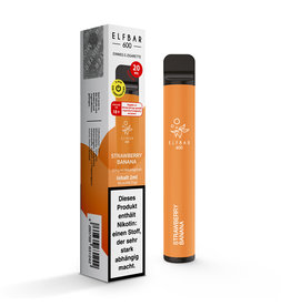 Elfbar Elf Bar Einweg E-Zigarette - Strawberry Banana - (Child Lock Edition)