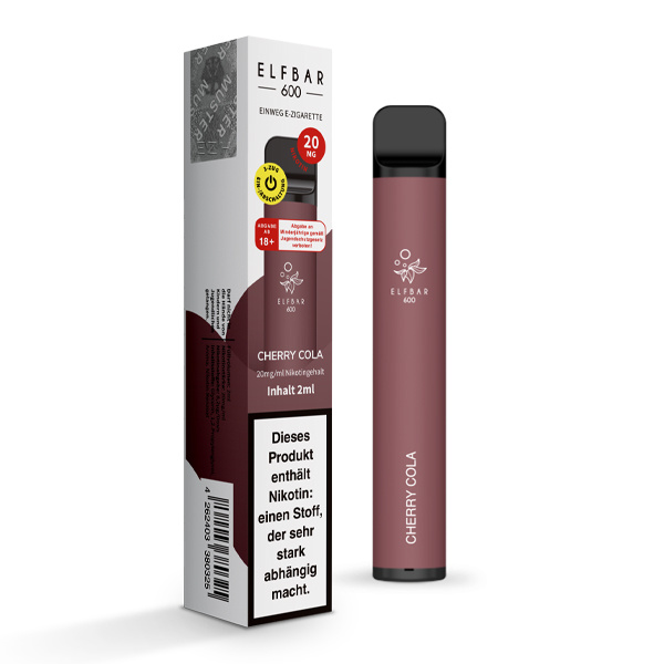 Elfbar Elf Bar Einweg E-Zigarette - Cherry Cola - (Child Lock Edition)