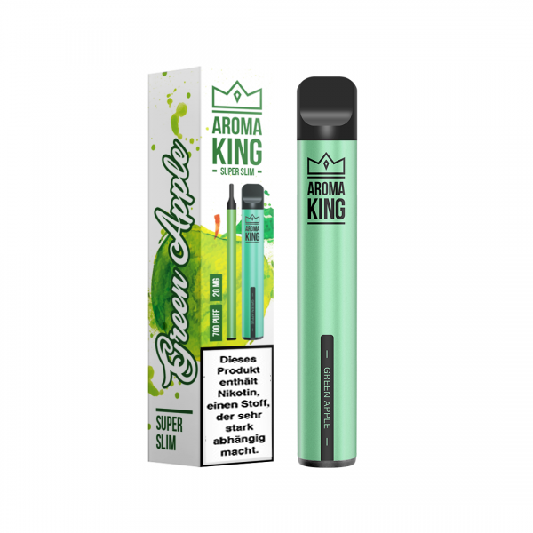 Aroma King  Superslim Einweg E-Zigarette -  Menthol