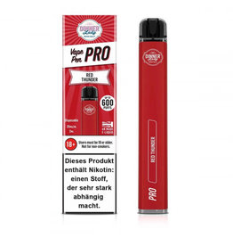 Dinner Lady Vape Pen Pro Einweg E-Zigarette - Red Thunder