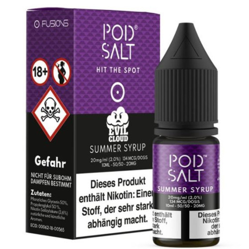 Pod Salt - Evil Cloud Sommersirup