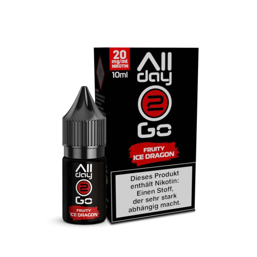 Allday2Go - Fruity Ice Dragon - Hybrid Nikotinsalz Liquid