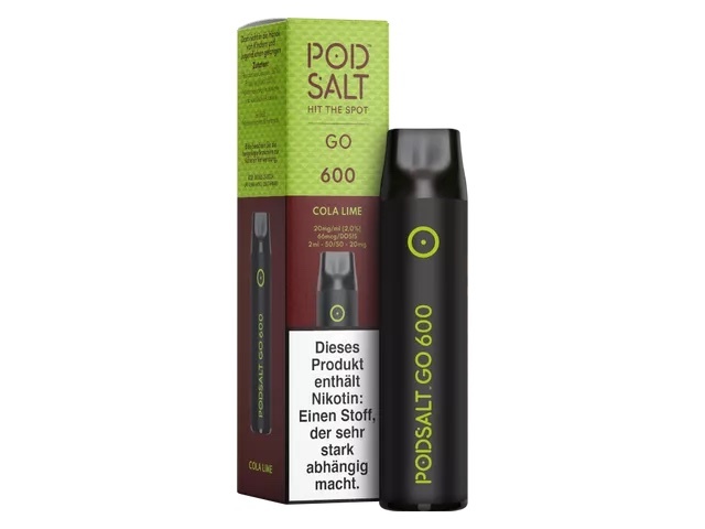 Pod Salt GO 600 Einweg - Cola Lime