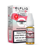 Elfbar ELFBAR ELFLIQ Strawberry Ice Nikotinsalz Liquid 10 ml – Süße Erdbeere mit kühler Frische für Pod Systeme