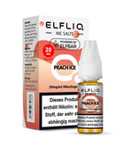 ELFBAR ELFLIQ Peach Ice Nikotinsalz Liquid 10 ml – Saftiger Pfirsich mit kühler Frische für Pod Systeme