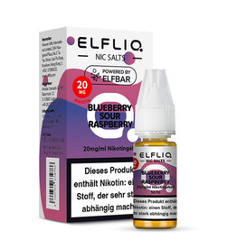 Elfbar ELFBAR ELFLIQ Blueberry Sour Raspberry 10 ml