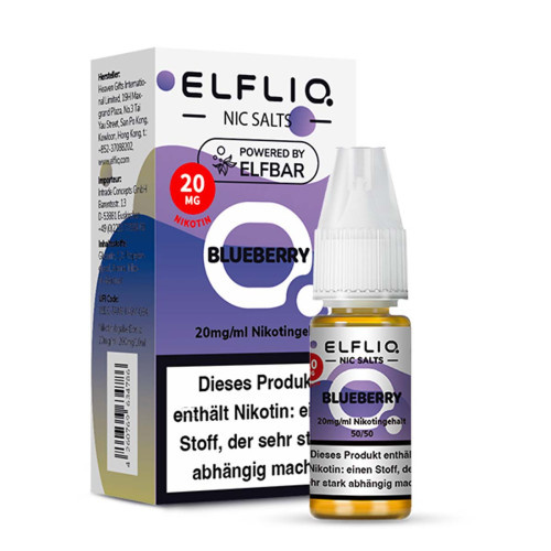 Elfbar ELFBAR ELFLIQ Blueberry Nikotinsalz kaufen