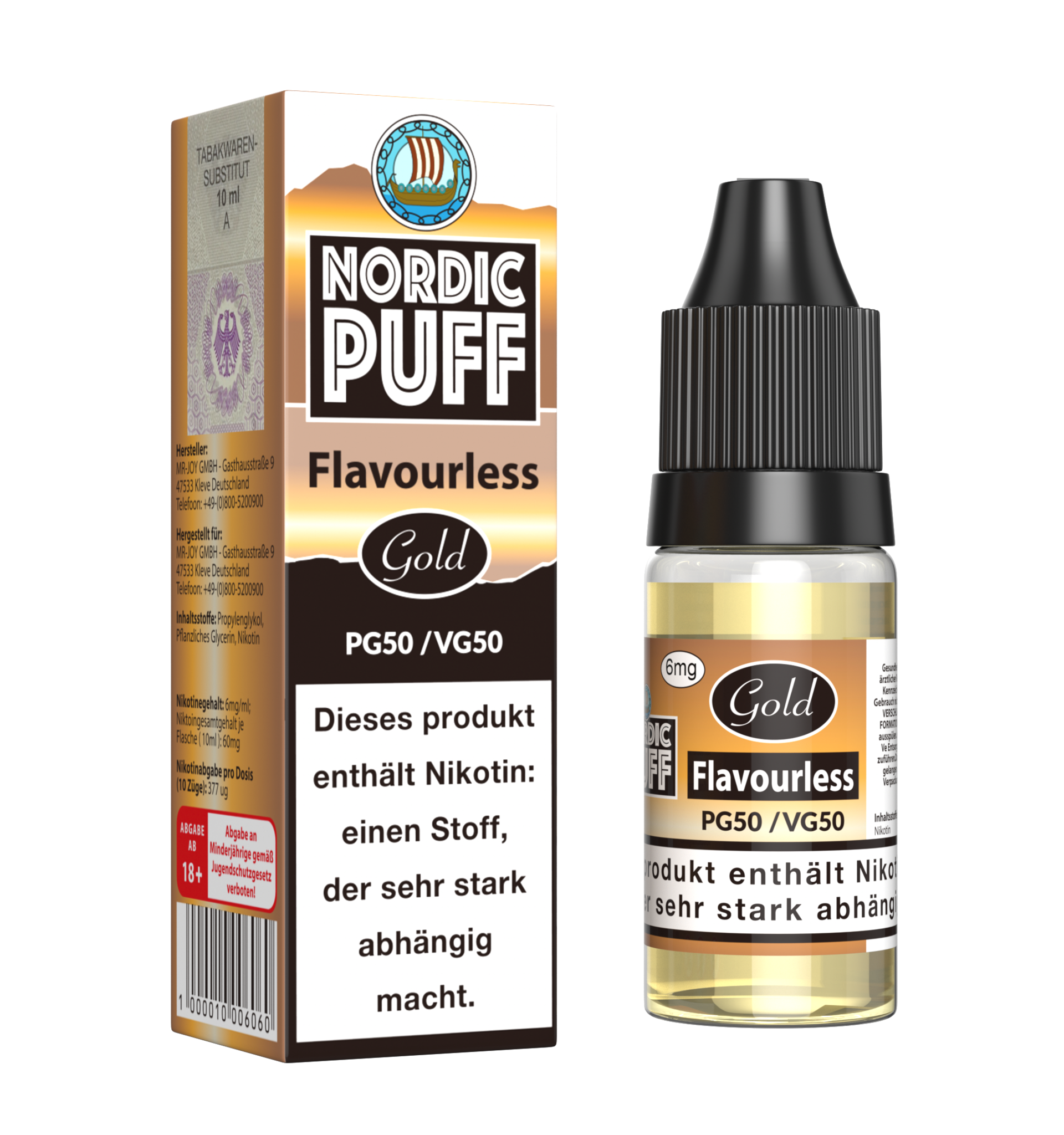 Nordic Puff Gold - Flavourless