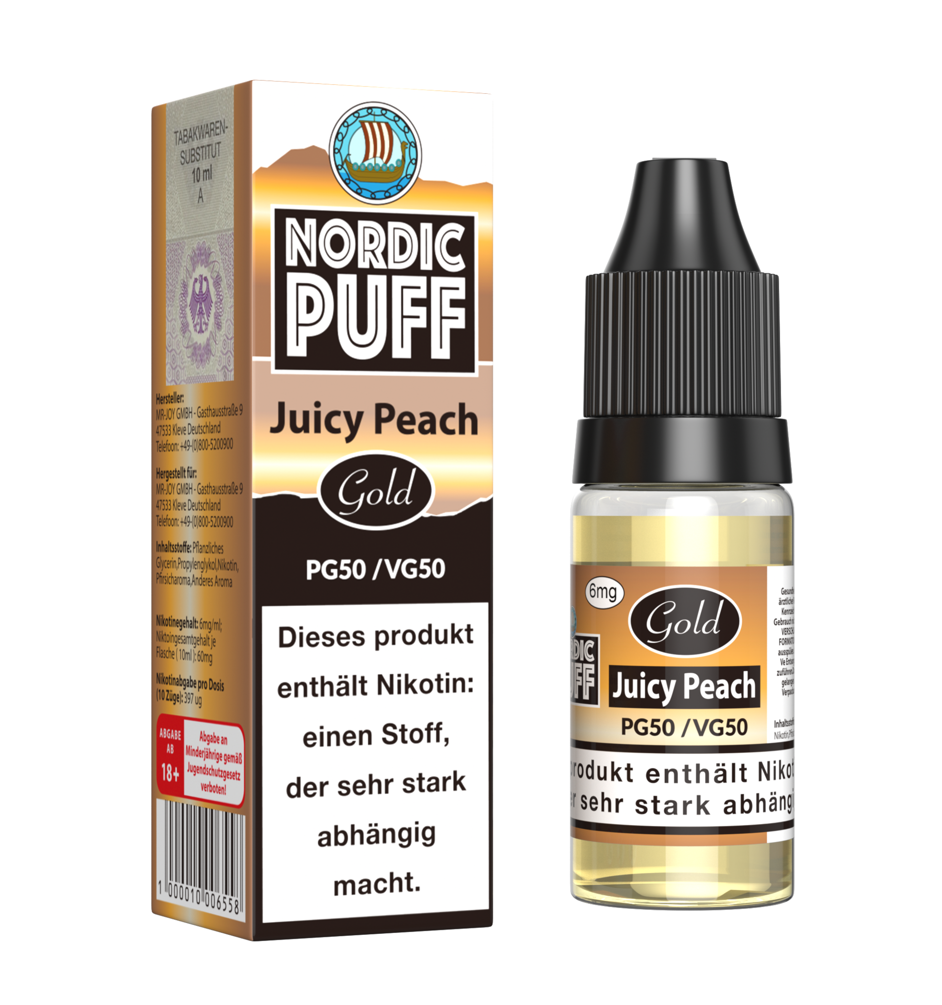 Nordic Puff Gold - Juicy Peach