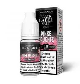 Black Label - Pinke Früchte - Nikotinsalz E-Liquid