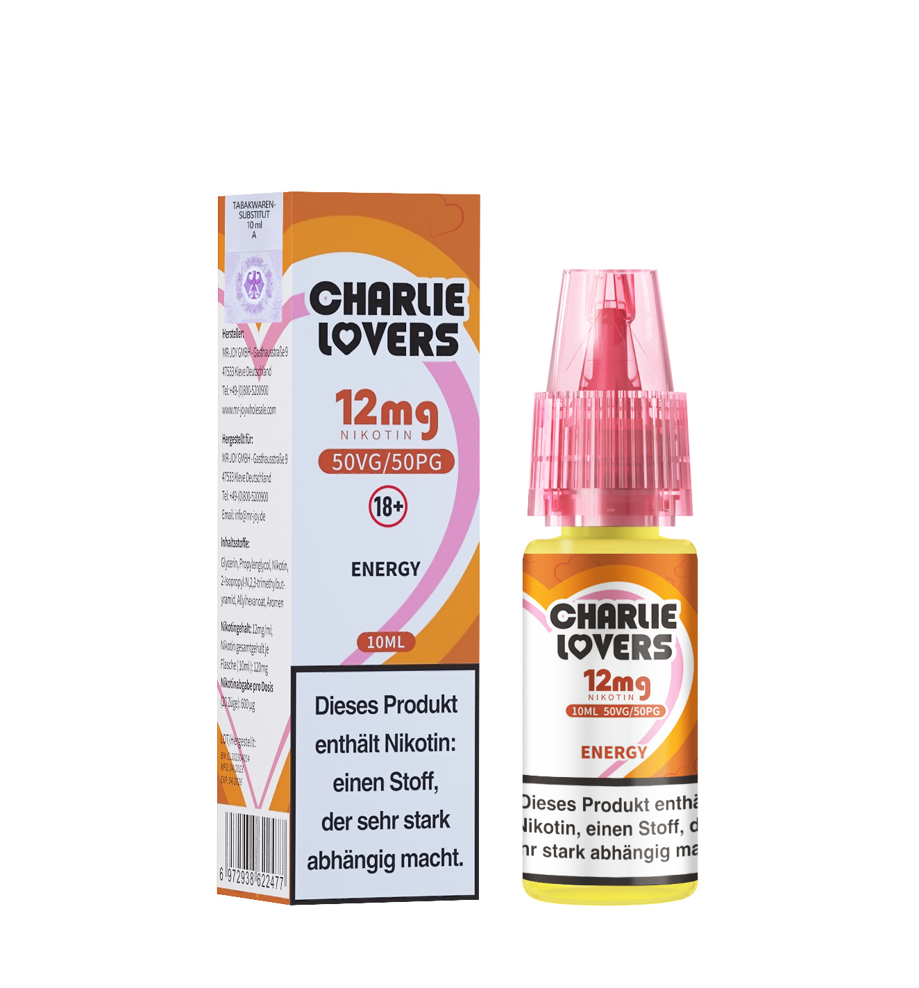 Charlie Lovers - Energy - E-Liquid