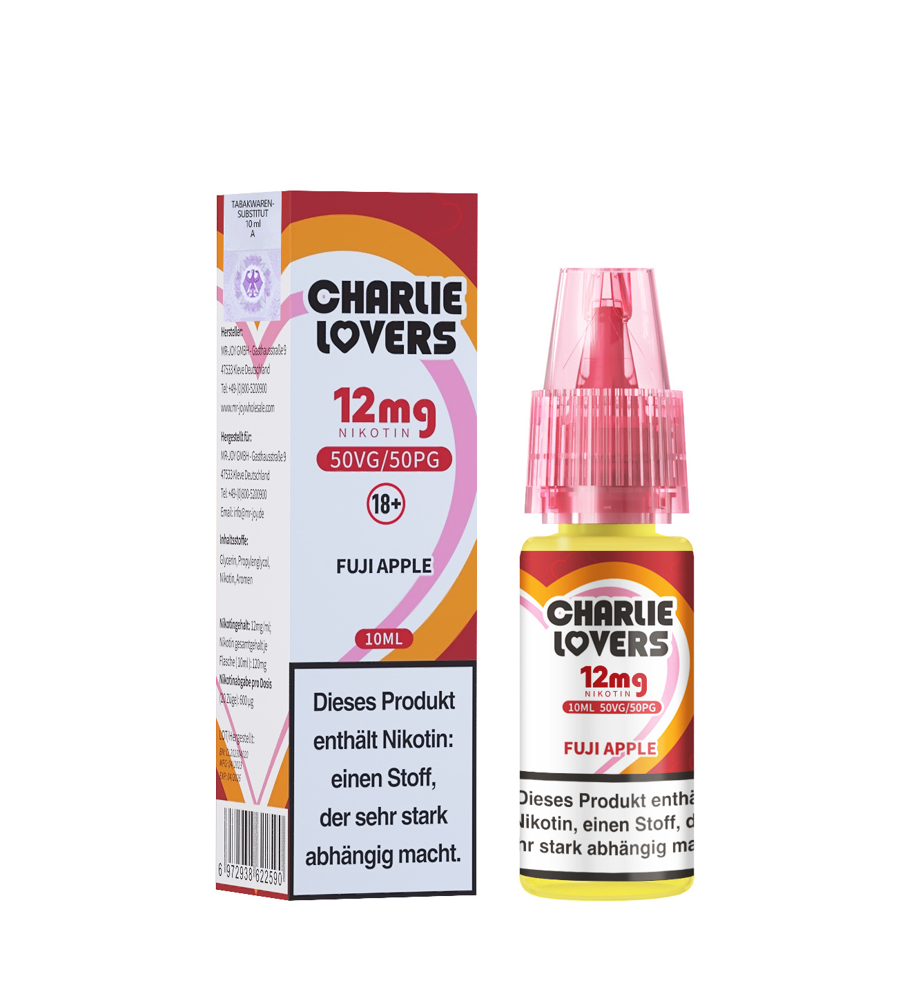 Charlie Lovers - Fuji Apple - E-Liquid