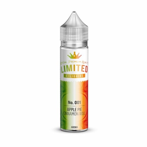 LIMITED - 001 Apple Pie Cinnamon Roll - 18ml Aroma (Longfill)