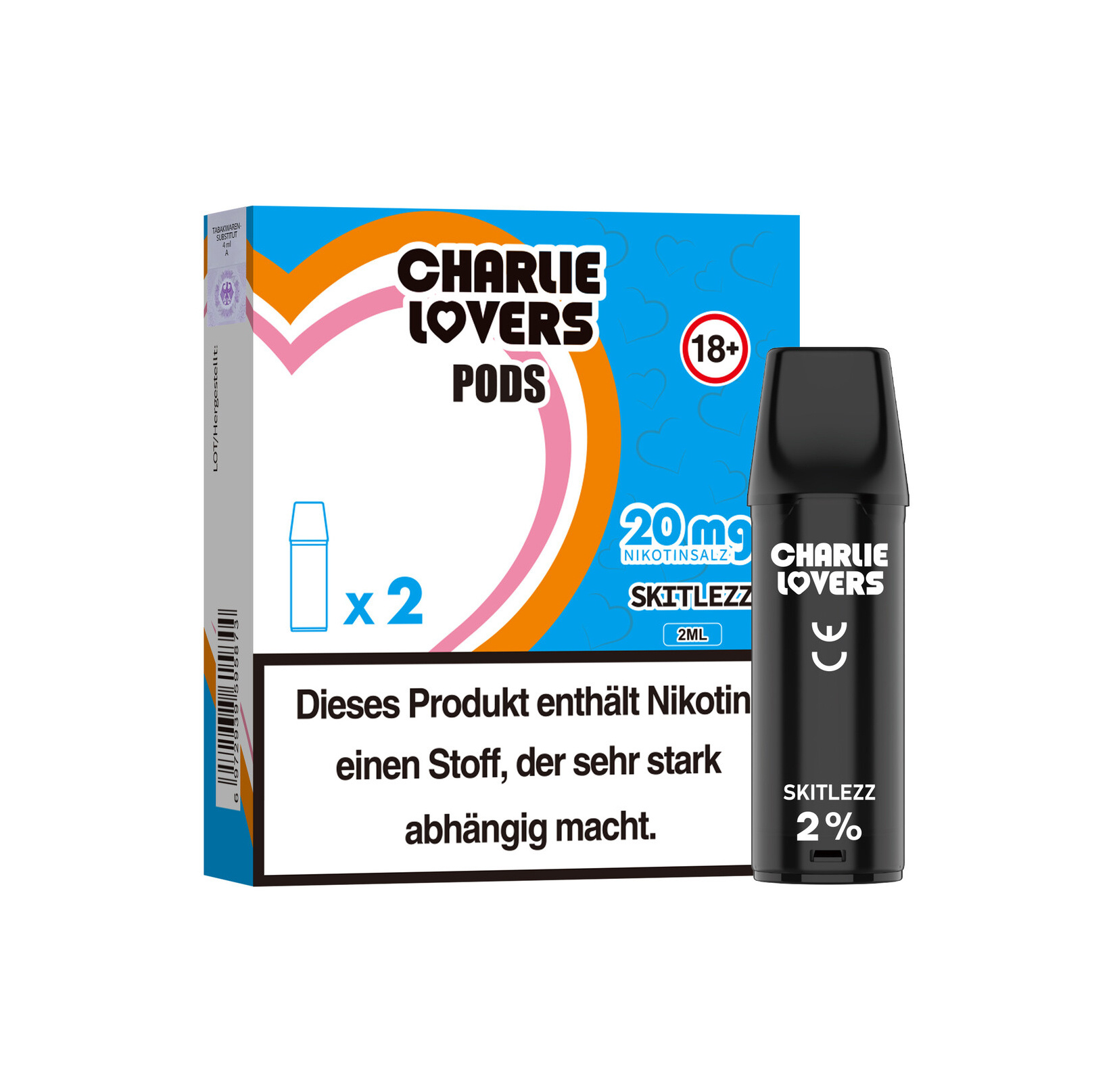 Charlie Lovers Charlie Lovers MESH Pods - SKITLEZZ - 2St - (Elfa Kompatibel)