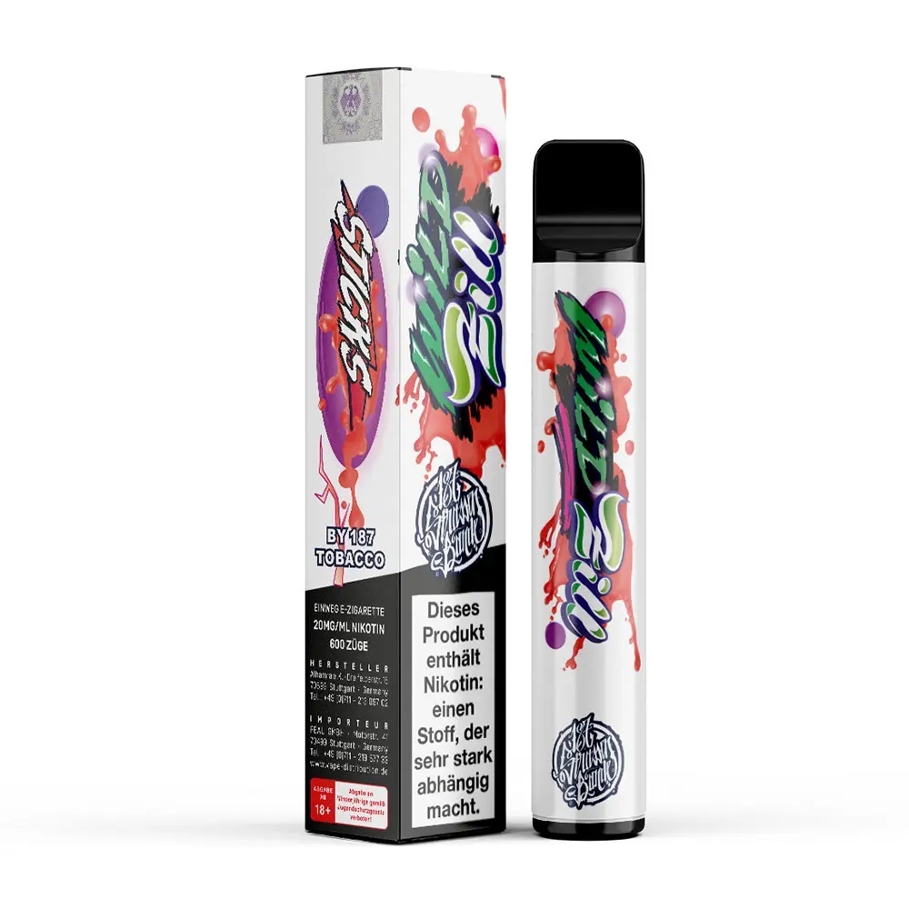 187 Straßenbande  187 Strassenbande Einweg E-Zigarette - Wild Zill
