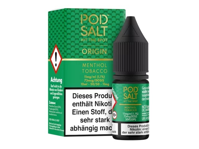 Pod Salt - Menthol Tobacco - Nikotinsalz